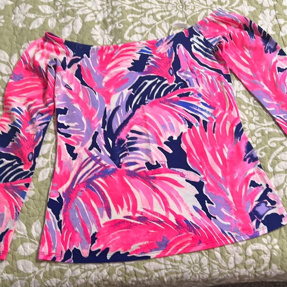 Lilly Pulitzer boat neck long sleeve. Size S. NWT